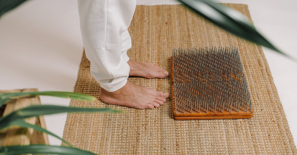 découvrez les bienfaits des tapis d'acupression pour soulager le stress et améliorer le bien-être. offrez-vous un moment de détente et d'équilibre grâce à ces accessoires inspirés de la médecine traditionnelle.